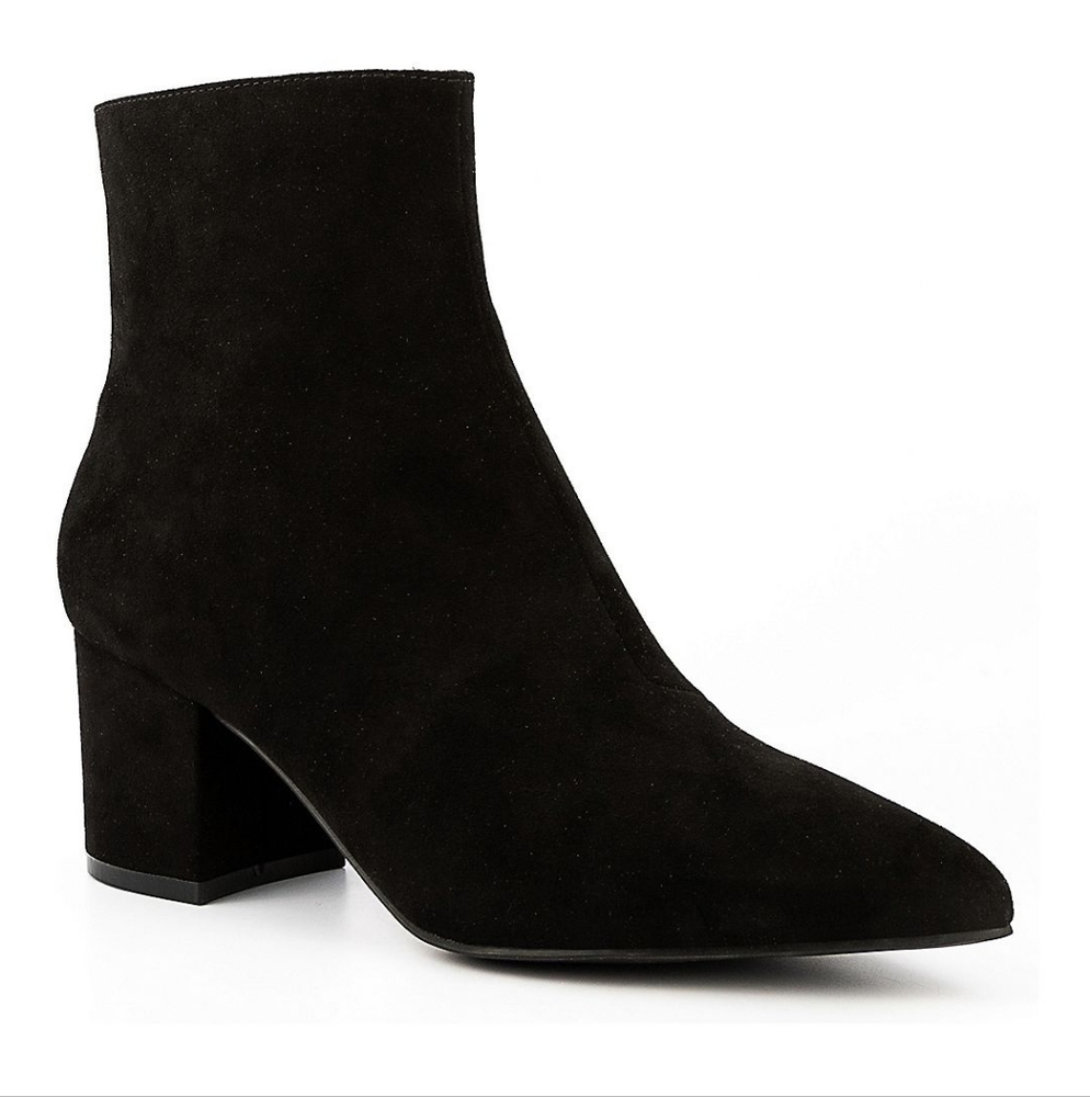 Sugar Nightlife Ankle Boot 8.5M Black Micro Fiber